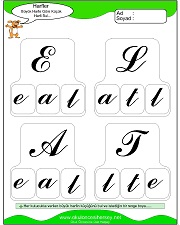 Büyük ve Küçük Sesleri Eşleştir